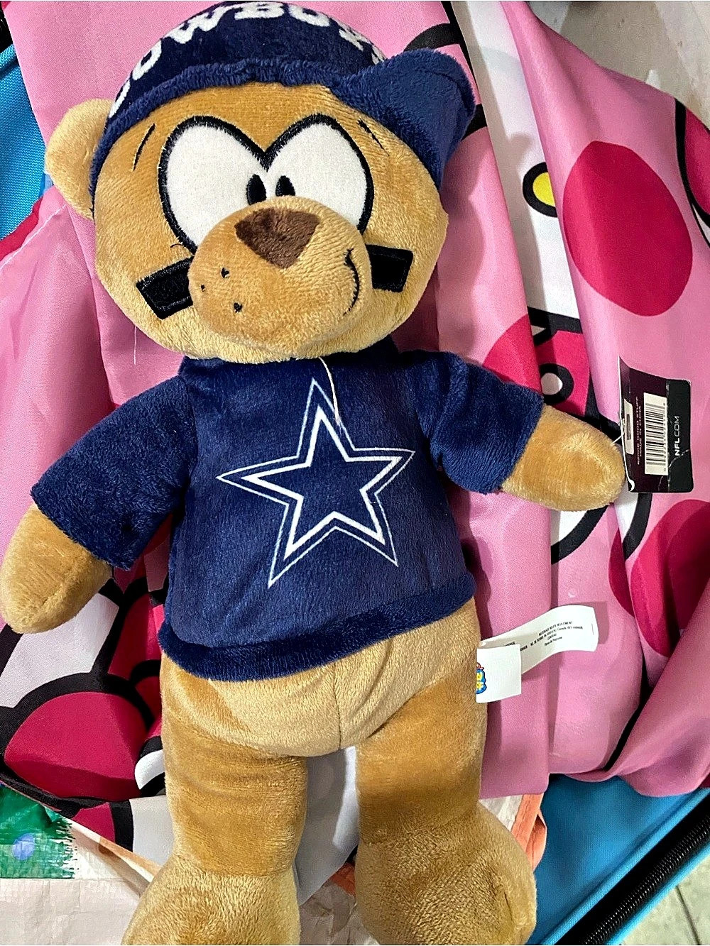 Dallas Cowboys T-Shirt Bear Plush Stuffed Animal